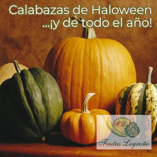 Calabazas de Halloween en Frutas Logroño